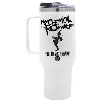 My Chemical Romance Black Parade, Mega Tumbler με καπάκι, διπλού τοιχώματος (θερμό) 1,2L