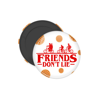 Friends Don't Lie, Stranger Things, Μαγνητάκι ψυγείου στρογγυλό διάστασης 5cm