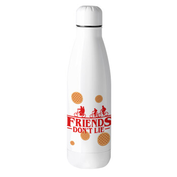 Friends Don't Lie, Stranger Things, Metal mug thermos (Stainless steel), 500ml