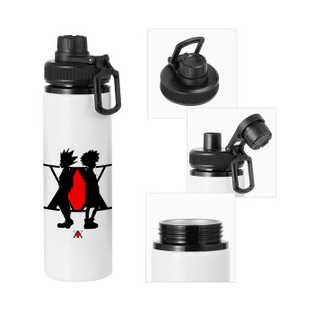 hunter x hunter, Metal water bottle with safety cap, aluminum 850ml