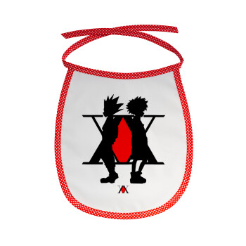 hunter x hunter, Σαλιάρα μωρού αλέκιαστη με κορδόνι Κόκκινη