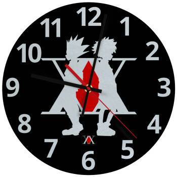 hunter x hunter, Ρολόι τοίχου γυάλινο (30cm)