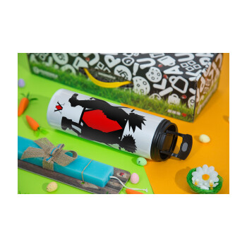 hunter x hunter, Easter candle,Travel Tumbler 2 Lids, with metal straw & cleaning brush & aromatic flat candle (30cm) (BLUE)