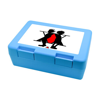 hunter x hunter, Children's cookie container LIGHT BLUE 185x128x65mm (BPA free plastic)