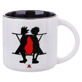 hunter x hunter, Κούπα κεραμική 400ml Λευκή/Μαύρη