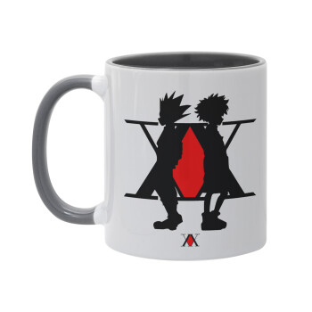 hunter x hunter, Mug colored grey, ceramic, 330ml