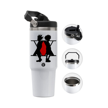 hunter x hunter, Θερμός Ανοξείδωτο 30oz με χερούλι