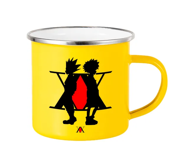 hunter x hunter — Yellow Enamel Metallic Cup 360ml