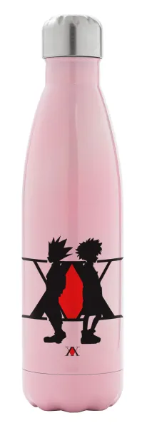 hunter x hunter — Metal mug thermos Pink Iridiscent (Stainless steel), double wall, 500ml