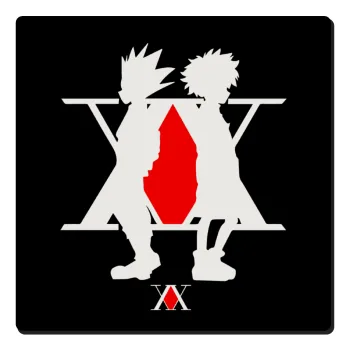 hunter x hunter, Τετράγωνο μαγνητάκι ξύλινο 6x6cm