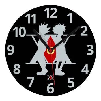 hunter x hunter, Ρολόι τοίχου γυάλινο (20cm)