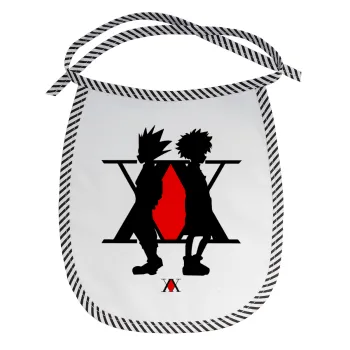 hunter x hunter, Σαλιάρα μωρού αλέκιαστη με κορδόνι Μαύρη