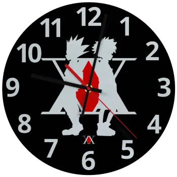 hunter x hunter, Ρολόι τοίχου γυάλινο (30cm)