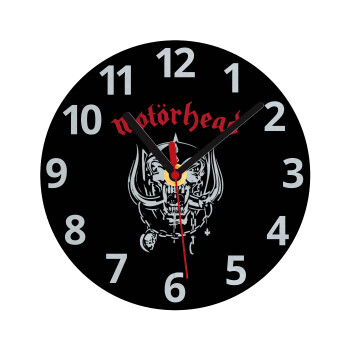 motorhead, Ρολόι τοίχου γυάλινο (20cm)