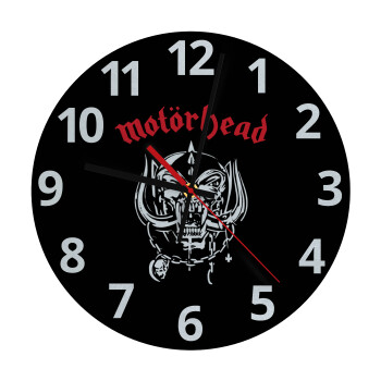 motorhead, Ρολόι τοίχου γυάλινο (30cm)