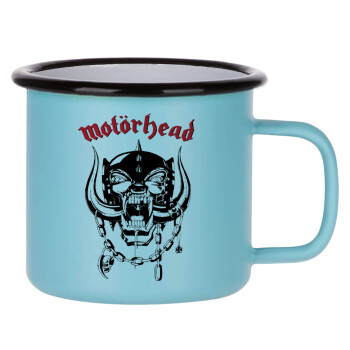 motorhead, Κούπα Μεταλλική εμαγιέ ΜΑΤ σιέλ 360ml