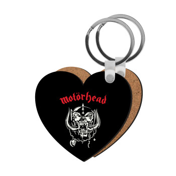 motorhead, Μπρελόκ Ξύλινο καρδιά MDF