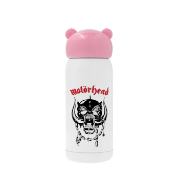 motorhead, Ροζ ανοξείδωτο παγούρι θερμό (Stainless steel), 320ml