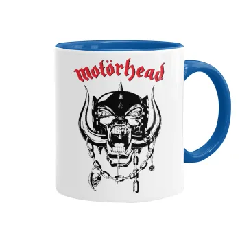 motorhead, Mug colored blue, ceramic, 330ml