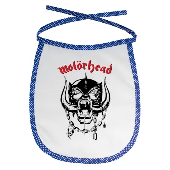 motorhead, Σαλιάρα μωρού αλέκιαστη με κορδόνι Μπλε