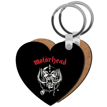 motorhead, Μπρελόκ Ξύλινο καρδιά MDF
