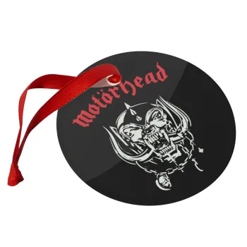 motorhead, Christmas ornament glass 9cm