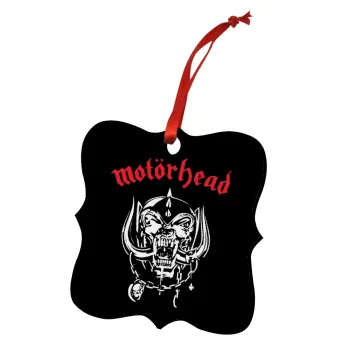 motorhead, Christmas ornament polygon wooden 7.5cm