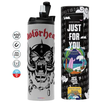 motorhead, Tumbler stainless steel GREY 600ml