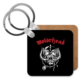 motorhead, Μπρελόκ Ξύλινο τετράγωνο MDF