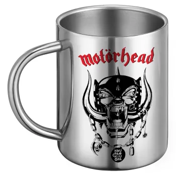motorhead, Ανοξείδωτη Μεταλλική Κούπα 450ml - Διπλού Τοιχώματος