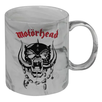motorhead, Mug ceramic marble style, 330ml