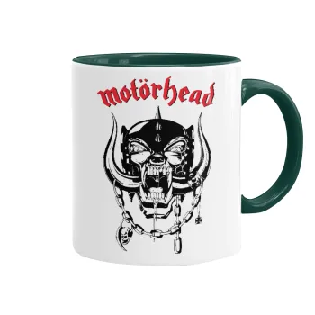 motorhead, Mug colored green, ceramic, 330ml