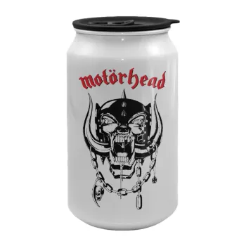 motorhead, Κούπα ταξιδιού μεταλλική με καπάκι (tin-can) 500ml
