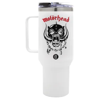 motorhead, Mega Tumbler με καπάκι, διπλού τοιχώματος (θερμό) 1,2L