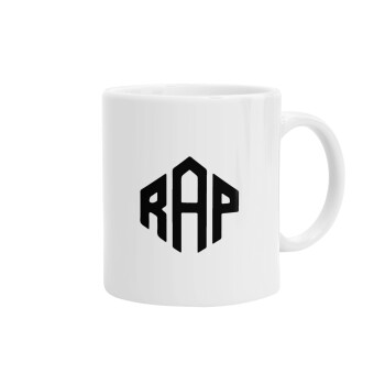 RAP, Ceramic coffee mug, 330ml (1pcs)