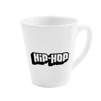 hiphop, Κούπα Latte Λευκή, κεραμική, 300ml