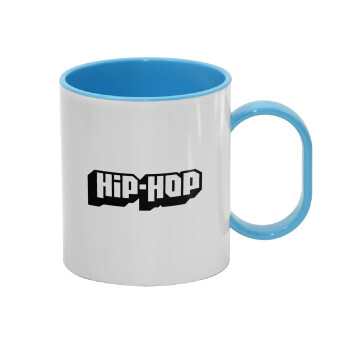 hiphop, Κούπα (πλαστική) (BPA-FREE) Polymer Μπλε για παιδιά, 330ml