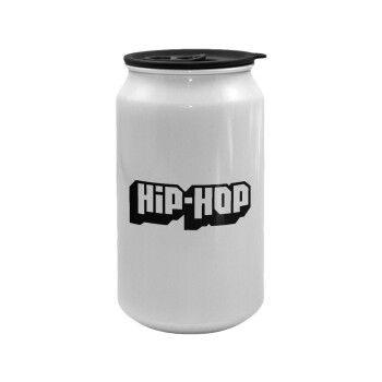 hiphop, Κούπα ταξιδιού μεταλλική με καπάκι (tin-can) 500ml