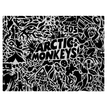 Arctic Monkeys, Επιφάνεια κοπής γυάλινη (38x28cm)