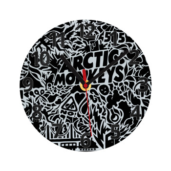 Arctic Monkeys, Ρολόι τοίχου γυάλινο (20cm)