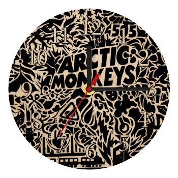 Arctic Monkeys, Ρολόι τοίχου ξύλινο plywood (20cm)