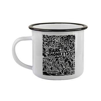 Arctic Monkeys, Κούπα εμαγιέ με μαύρο χείλος 360ml