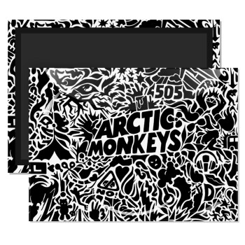 Arctic Monkeys, Ορθογώνιο μαγνητάκι ψυγείου διάστασης 9x6cm