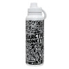 1L Stainless Steel Thermal Bottle with Phone Holder & Double Wall Insulation