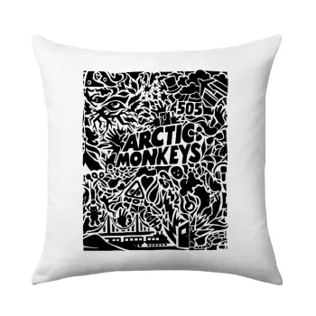 Arctic Monkeys, Μαξιλάρι καναπέ 40x40cm περιέχεται το  γέμισμα