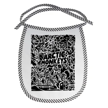 Arctic Monkeys, Σαλιάρα μωρού αλέκιαστη με κορδόνι Μαύρη