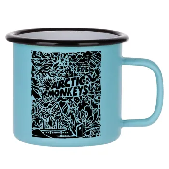 Arctic Monkeys, Κούπα Μεταλλική εμαγιέ ΜΑΤ σιέλ 360ml