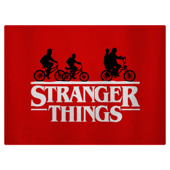 Stranger Things red, Επιφάνεια κοπής γυάλινη (38x28cm)