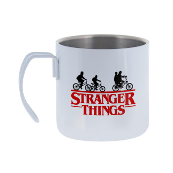 Stranger Things red, Mug Stainless steel double wall 400ml