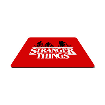 Stranger Things red, Mousepad rect 27x19cm